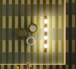 Applique*Astro Applique de salle de bain, Cabaret 4 II, , IP44, L55cm, H6,5cm - chrome poli