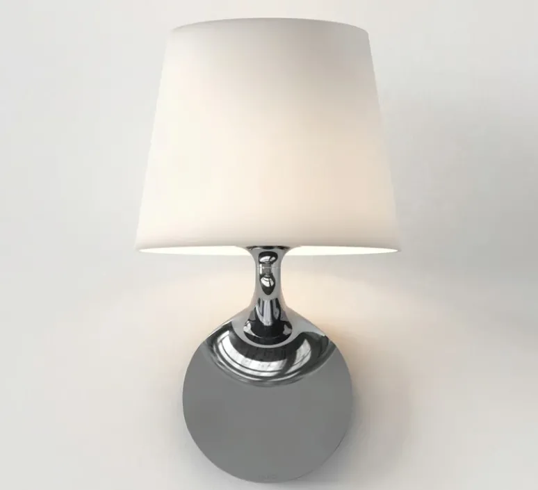 Applique*Astro Applique de salle de bain, Millie, , IP44, L16cm, H27,6cm - chrome poli, blanc