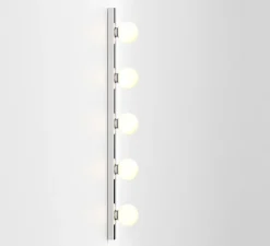 Applique*Astro Applique de salle de bain, Cabaret 5 II, , IP44, L70cm, H6,5cm - chrome poli