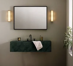 Applique*Astro Applique de salle de bain, Salerno LED 350, , IP44, LED, 3000K, 448lm, Ø8cm, H35cm - noir texturé