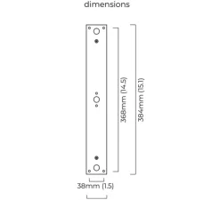 Applique de salle de bain, Hepworth, laiton et albâtre, IP44, LED, dim, 2700K, L10cm, H46cm - CTO lighting