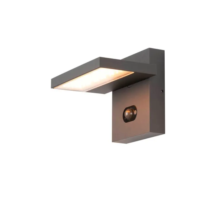 Applique*SLV Applique d'extérieur, Abridor, , IP65, LED, 2200-2700K, 650 lm, L17,2cm, H16,8cm - anthracite