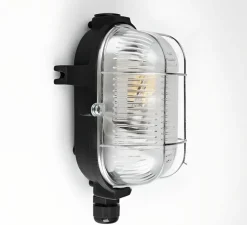 Applique*Zangra Applique d'extérieur, Bess, , IP54, L12,5cm, H21,5cm - noir