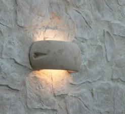 Applique*Toscot Applique d'extérieur, Castelverde S, , IP55, L31cm, H12,5cm - blanc