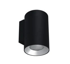 Applique*LEDS C4 Applique d'extérieur, Cosmos Emission Simple Medium, , IP66, LED, 3000K, 1823 lm, Ø11cm, H17,8cm - noir