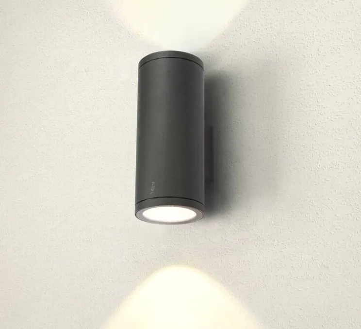 Applique d'extérieur, Enola round L, anthracite, IP65, LED, 3000-4000K, 6000 lm, L14cm, H33.2 cm - SLV