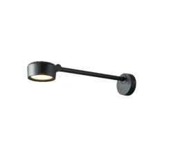 Applique d'extérieur, ESKINA D, noir, IP65, LED, dim, 3000/4000kK, 1000 lm, Ø13,8cm, H51,5cm - SLV