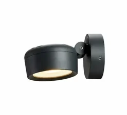 Applique d'extérieur, ESKINA SPOT, noir, IP65,LED, 3000K, 1000lm, Ø13,8cm, H13,8cm - SLV