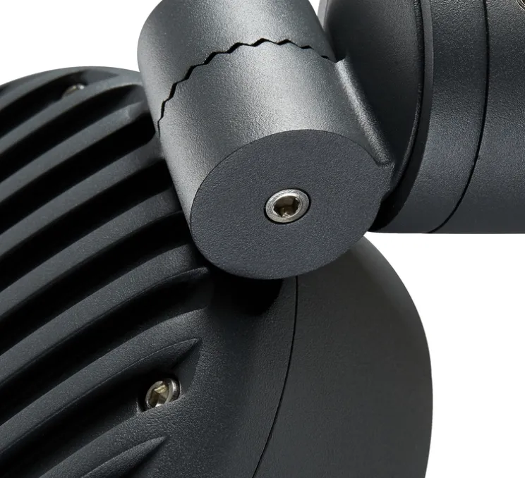 Applique d'extérieur, ESKINA SPOT, noir, IP65,LED, 3000K, 1000lm, Ø13,8cm, H13,8cm - SLV