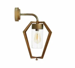 Applique*Moretti Luce Applique d'extérieur, Gemstone 3451, , IP44, L32cm, H48cm - Laiton vieilli