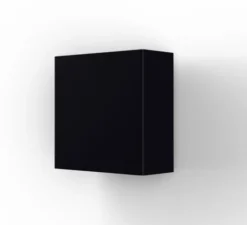 Applique*Roger Pradier Applique d'extérieur, Klint, modèle 2, , IP65, LED, 2800K, 414 lm, L12,5cm, H12,5cm - Noir velours