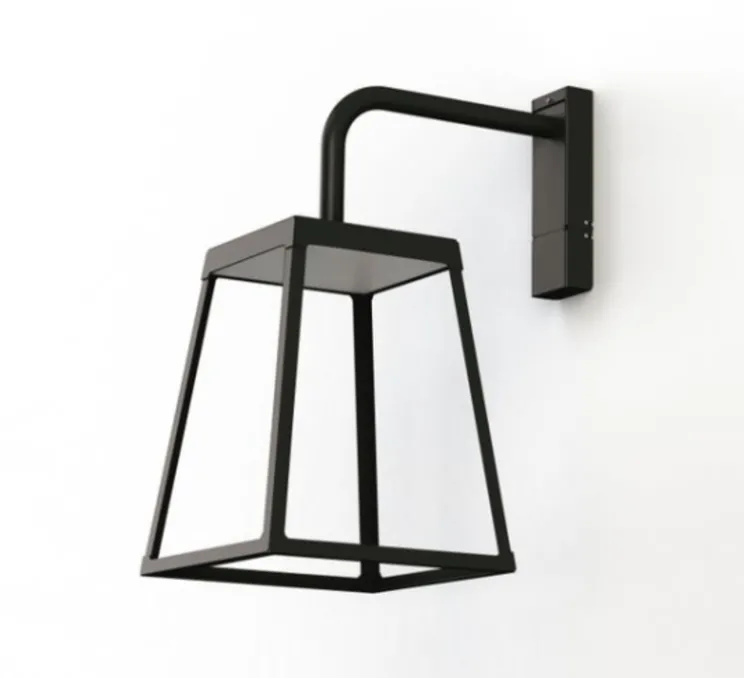 Applique d'extérieur, Lampiok 4 N° 1, Gris noir, IP65, LED, 3000K, 4794 lm, L45,2cm, H88,3cm - Roger Pradier