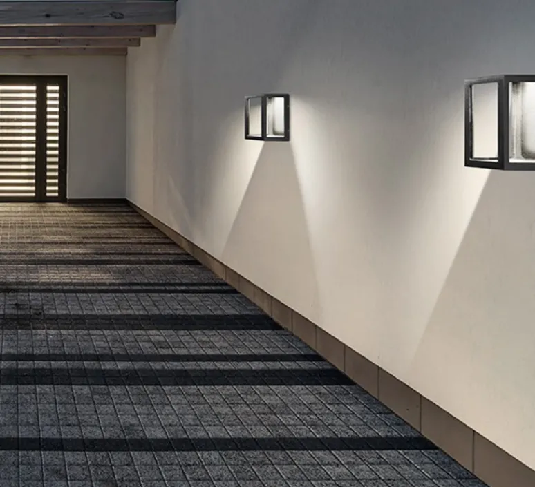 Applique*Light Point Applique d'extérieur, Lantern W1, , LED, IP54, L11,2cm, H14cm - noir