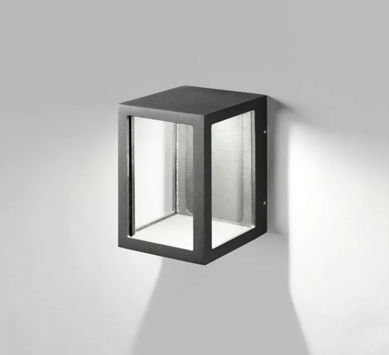 Applique*Light Point Applique d'extérieur, Lantern W1, , LED, IP54, L11,2cm, H14cm - noir