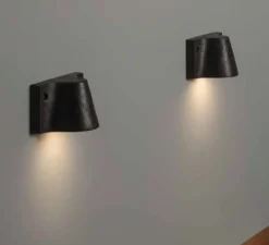 Applique*Toscot Applique d'extérieur, Lido, , IP55, L21cm, H11,5cm - noir