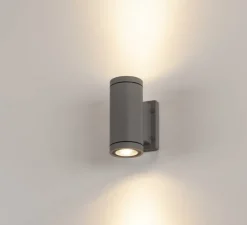 Applique d'extérieur, Myra UP/Down, anthracite, IP55, L8cm, H15cm - SLV