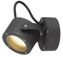 Applique*SLV Applique d’extérieur orientable, Sitra 360 WL, , IP44, Ø10cm, H11,6cm - anthracite