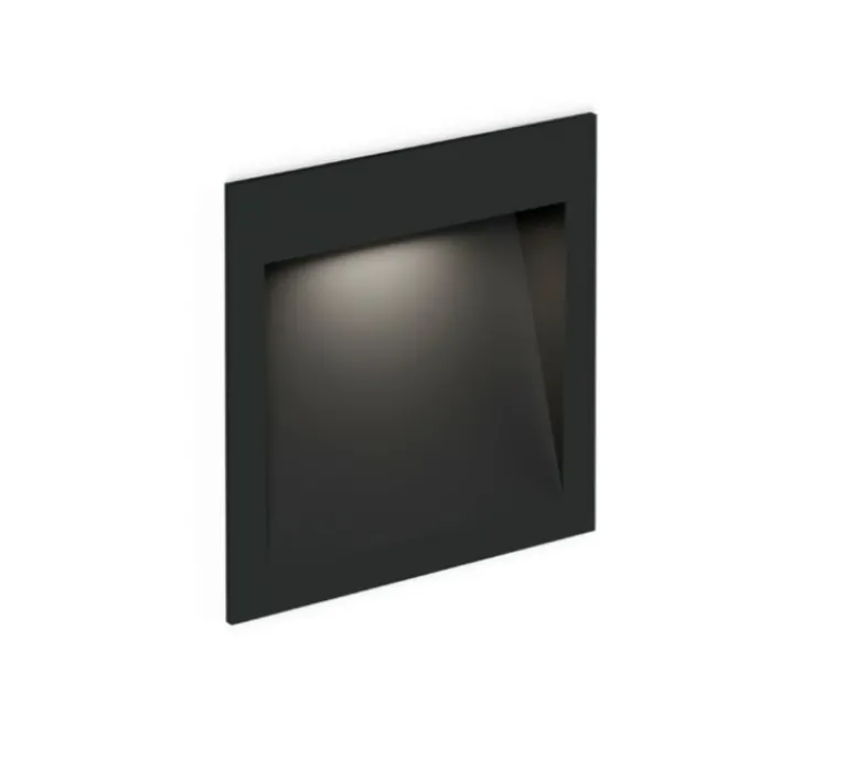 Applique*Wever&Ducré Applique d'extérieur, Oris 1.3, , IP65, LED, dim, 3000K, 100 lm, L13cm, H13cm - noir