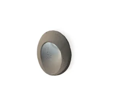 Applique*Toscot Applique d'extérieur, Oval, , IP65, LED, 2700K, 250 lm, L14cm, H18cm - gris