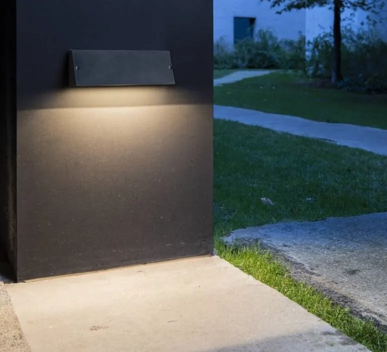 Applique*SLV Applique d'extérieur, Pema WL, , IP65, LED, dim, 3000-4000K, 1420 lm, L28cm, H10cm - noir