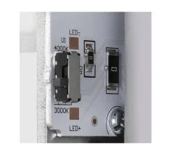 Applique*SLV Applique d'extérieur, Pema WL, , IP65, LED, dim, 3000-4000K, 1420 lm, L28cm, H10cm - noir