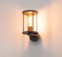 Applique*SLV Applique d'extérieur, Photonia, , IP55, L14,6cm, H25cm - noir