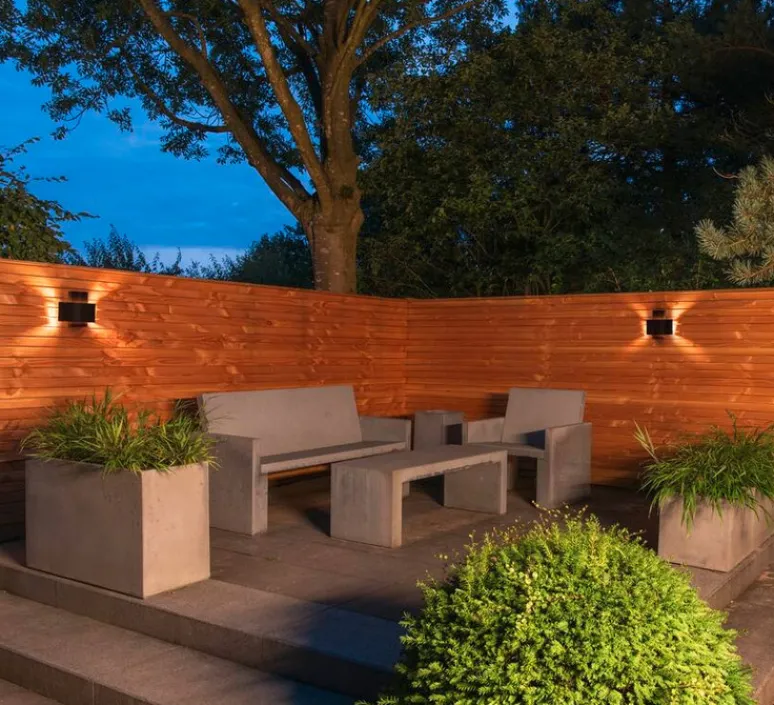 Applique*SLV Applique d'extérieur, Photoni , , IP65, L21,8cm, H22,5cm - noir