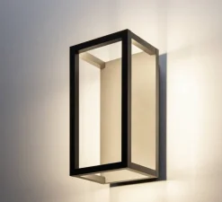 Applique*SLV Applique d'extérieur, Quadrulo, , IP55, LED, 3000K, 270 lm, L12,5cm, H25cm - anthracite