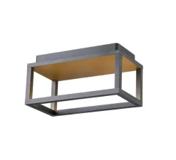 Applique*SLV Applique d'extérieur, Quadrulo, , IP55, LED, 3000K, 270 lm, L12,5cm, H25cm - anthracite
