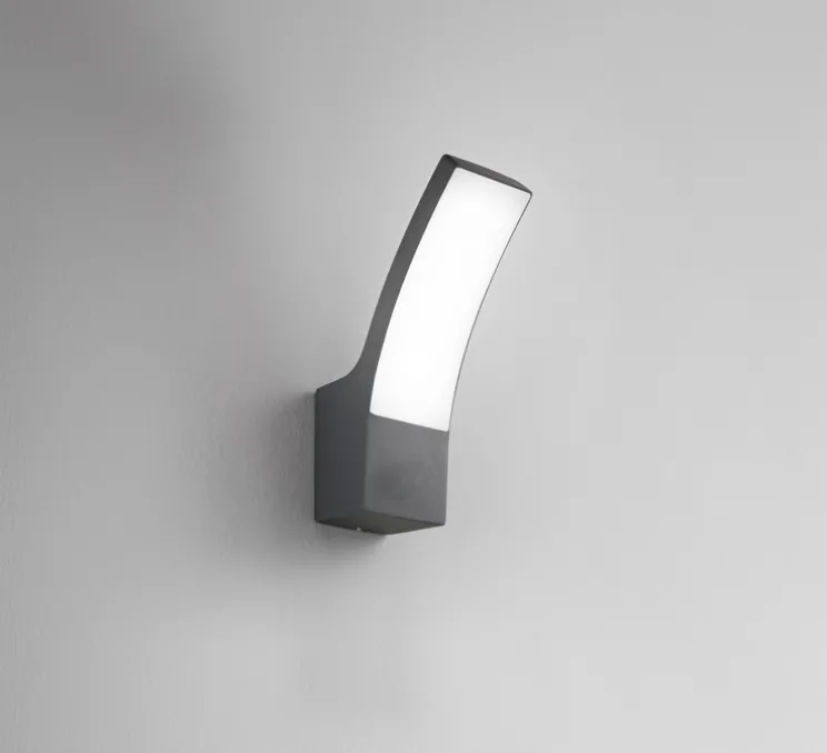 Applique d'extérieur, Sail, anthracite, IP65, LED, 3000-4000K, 1440 lm, L16cm, H24,5cm - Nedgis