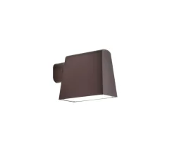 Applique d'extérieur, Saint Tropez Z1C1, marron, IP65, L9,5cm, H18cm - Il Fanale