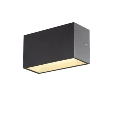 Applique*SLV Applique d'extérieur, Sitra cube M, , IP65, LED, dim, 3000-4000K, 1880 lm, L20cm, H11cm - anthracite
