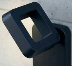 Applique*Roger Pradier Applique d'extérieur, Square N° 1, , IP65, LED, 2700K, 2716 lm, L22,6cm, H25,9cm - Gris noir