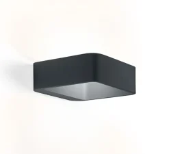 Applique*Wever&Ducré Applique d'extérieur, Tape 1.0, , IP65, LED, 3000K, 420lm, L18cm, H6cm - gris anthracite
