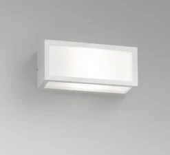 Applique*Faro Applique d'extérieur, Tejo, , IP54, Ø11cm, H25cm - blanc