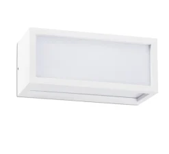 Applique*Faro Applique d'extérieur, Tejo, , IP54, Ø11cm, H25cm - blanc