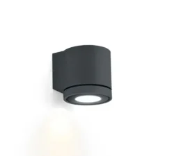 Applique*Wever&Ducré Applique d'extérieur, Tube 1.0 LED , , 3000K, 635lm, 8cm, H8cm, P9,3cm - gris anthracite