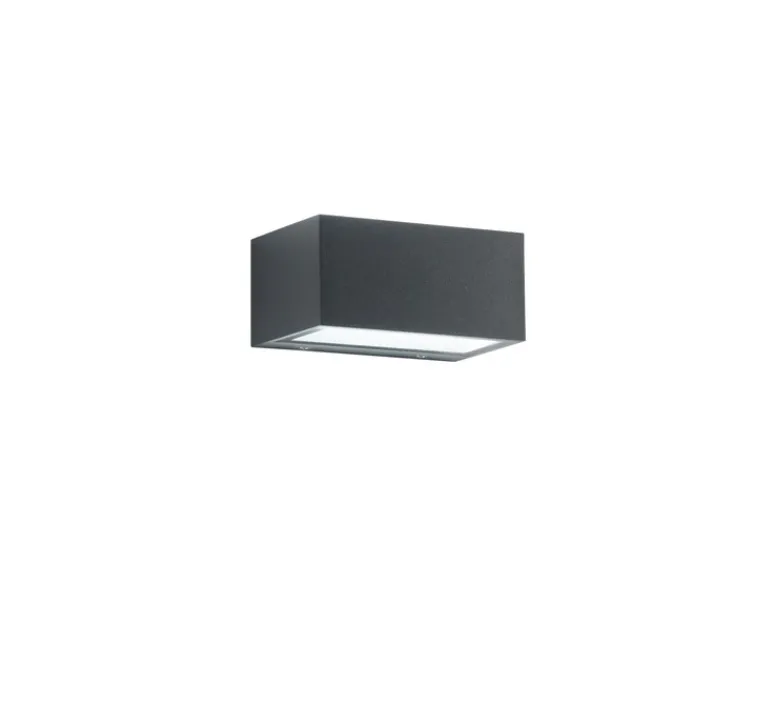 Applique*Nedgis Applique d'extérieur, Twin S, , IP54, LED, 3000-4000K, 1500 lm, L14cm, H6,5cm - anthracite