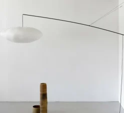 Applique*Celine Wright Applique déportée, Nuage perché cumulus, , L232cm, H70cm - Céline Wright blanc