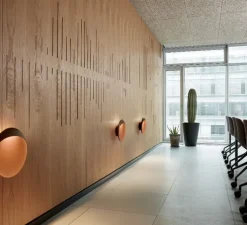 Applique extérieur, Flindt, IP65, corten, LED, 2700k, 10w, Ø30cm - Louis Poulsen