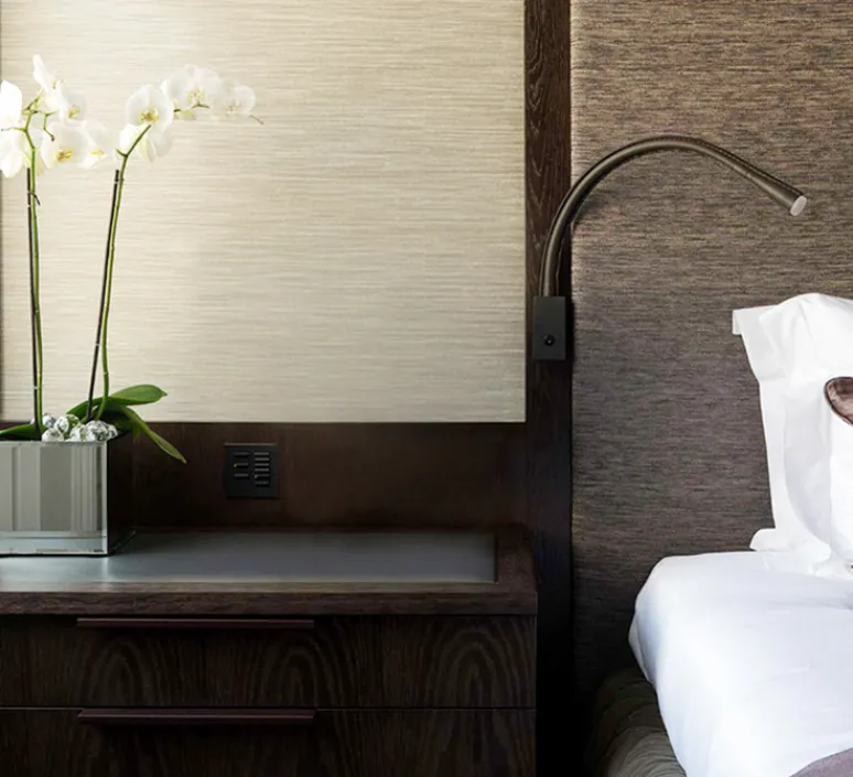 Applique*Contardi Applique, FLEXILED 60 Bronze , Cuir , LED, 2700K, 500lm, L60cm, Hcm - noir