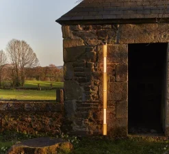 Applique*DCW éditions Paris Applique, In the Tube 360°, gold, mesh, LED, 2700k, 18W, IP65, L160cm, Ø7cm - DCW Editions or