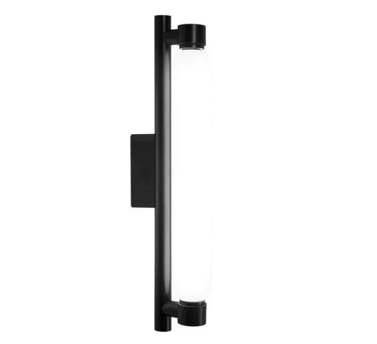 Applique, La Roche, le Corbusier, noir mat, LED, 2700k, 1650lm, Ø4,5cm, H37cm - Nemo lighting