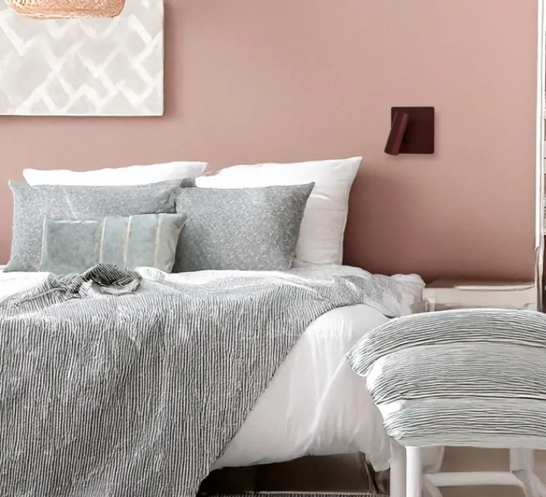 Applique*Nexel Applique, liseuse, Benny 3, Exclusivité Nedgis, encastrable avec interrupteur, , LED, 3000K, 150 lm, L8,5cm, H8,5cm - terracotta