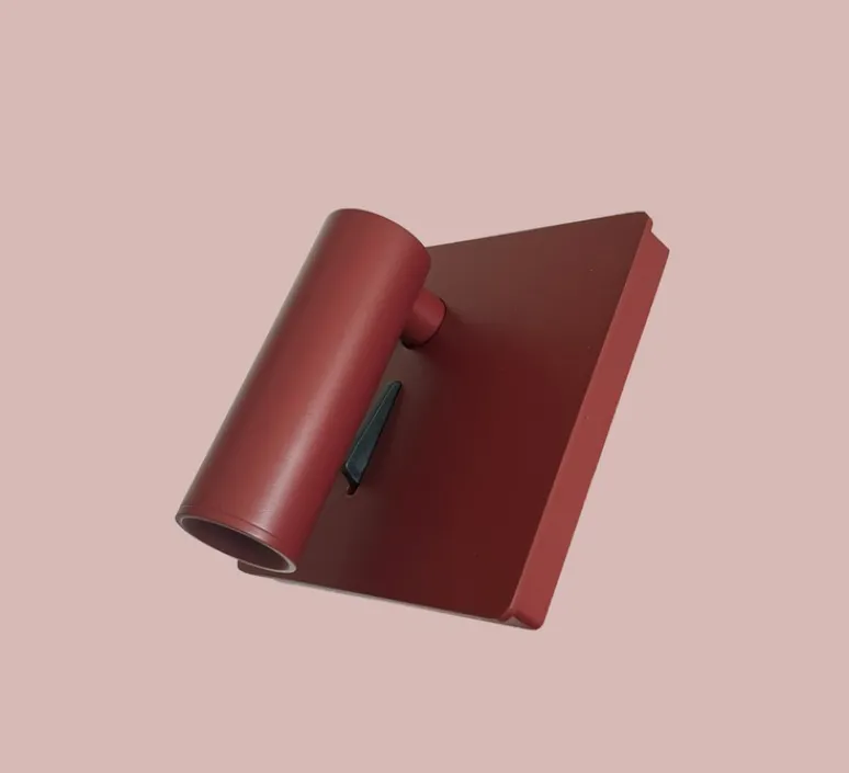 Applique*Nexel Applique, liseuse, Benny 3, Exclusivité Nedgis, encastrable avec interrupteur, , LED, 3000K, 150 lm, L8,5cm, H8,5cm - terracotta