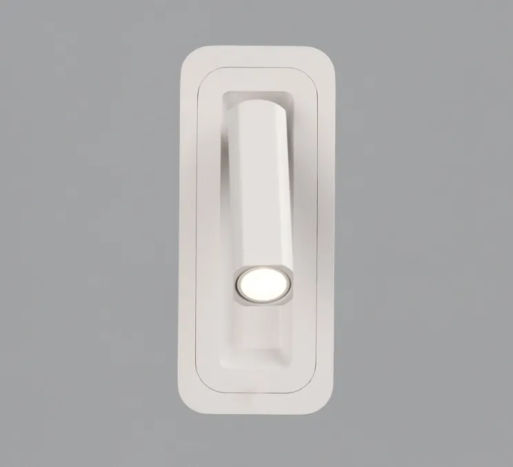 Applique, liseuse, Boheme, blanc, LED, 3000K, 315 lm, L7,5cm, H18cm - ACB