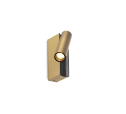 Applique*Faro Applique, Liseuse, Cronos, , LED, 2700K, 394 lm, L3cm, H12,1cm - bronze