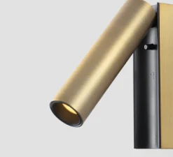 Applique*Faro Applique, Liseuse, Cronos, , LED, 2700K, 394 lm, L3cm, H12,1cm - bronze