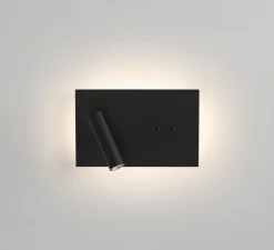 Applique, Liseuse, Edge Reader Mini, noir mat, LED, 2700K, 149lm, L15cm, H24cm - Astro