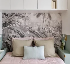 Applique*Faro Applique, liseuse, encastrable, SUAU, or satiné, avec interrupteur, LED, 3000K, 140lm, H17cm, L9,5cm - laiton satiné